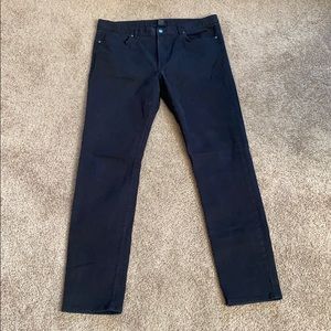 H&M skinny fit black jeans, size 34